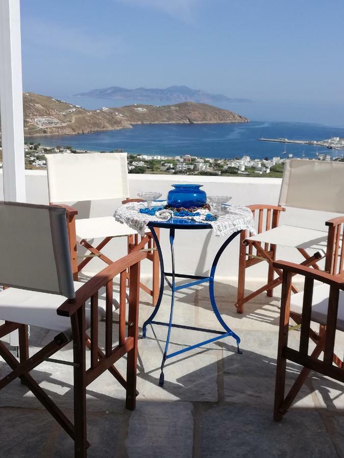 ホテル Tirquaz View Serifos Town エクステリア 写真